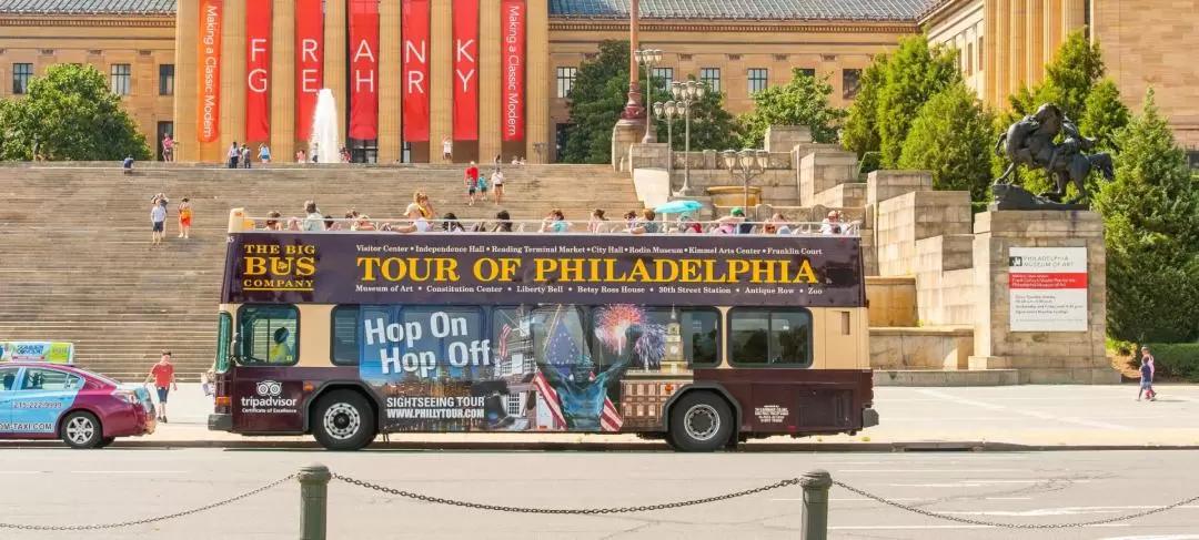 Philadelphia Big Bus Hop-On Hop-Off Tours (Open-Top)