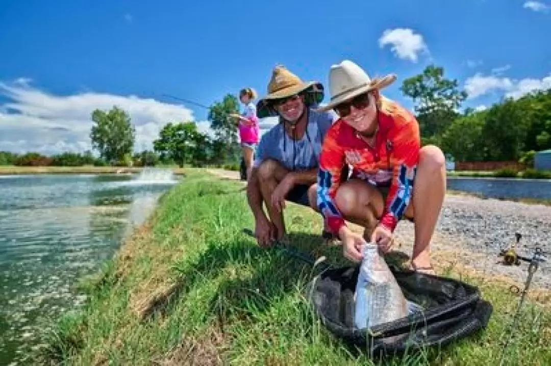 Barramundi Fishing and Farm Experience in Cairns