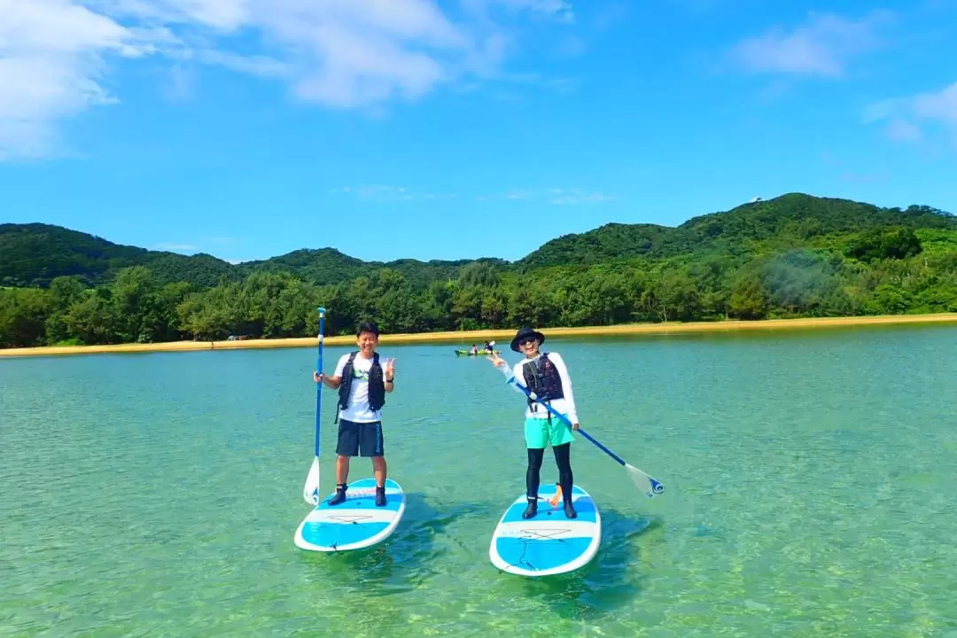 日本石垣島青之洞窟浮潛體驗＆水上活動（SUP立式划槳／獨木舟）