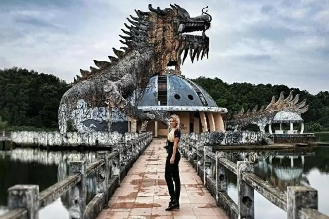 Thien An Monastery & Thuy Tien Park &  Thuy Bieu村摩托車半日遊