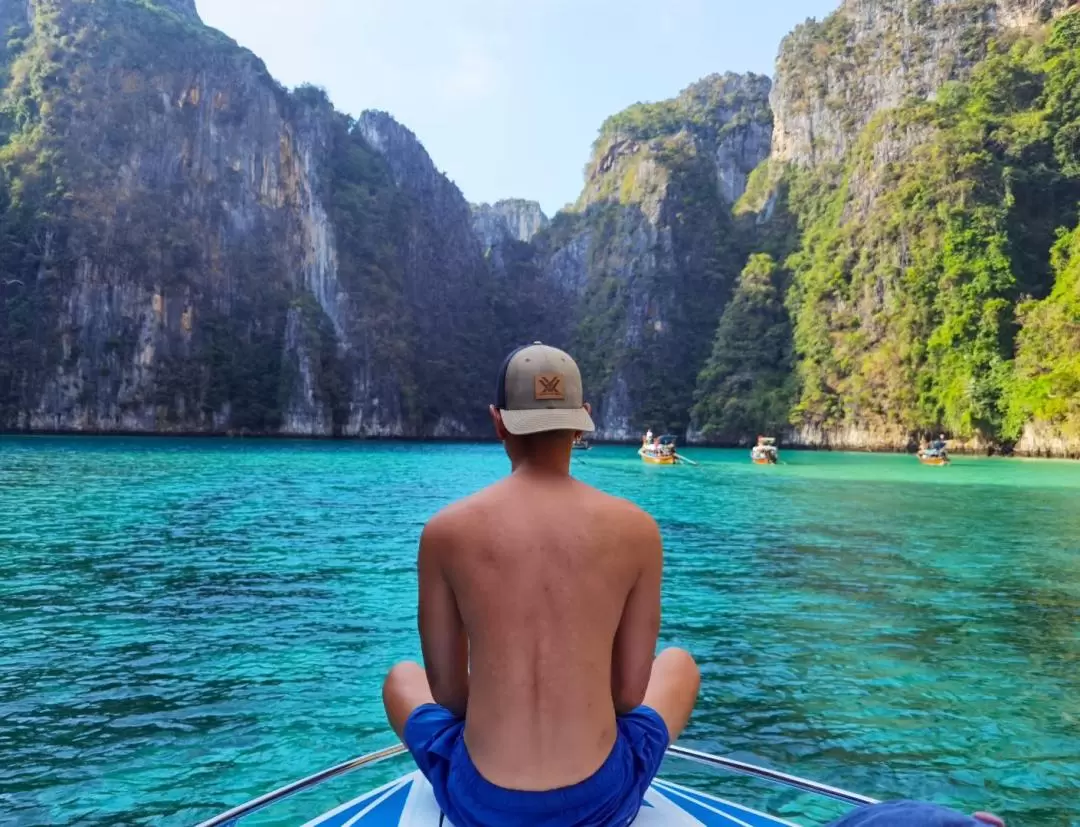 皮皮島 & 瑪雅灣日落快艇之旅（避開人群）