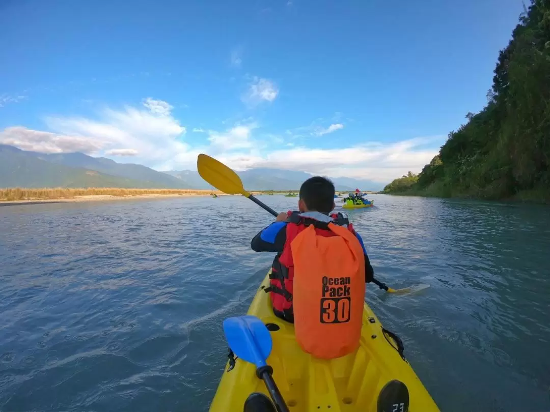 Hualien: Hualien River Whitewater Canoe Experience