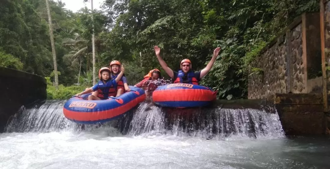 Bali Tubing Adventure in Pakerisan River Tampaksiring