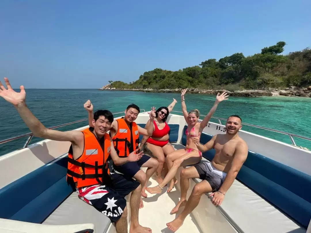 Koh Larn (Coral Island) and Koh Sak Day Trip with Water Activities from Pattaya 