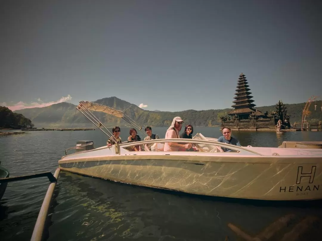 Lake Batur Instagramable Sightseeing Boat Tour in Kintamani Bali