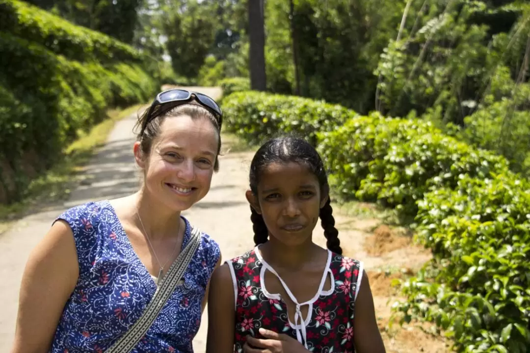 Waterfalls, Tea Plantation, and Ancestors Village Day Tour from Kandy 