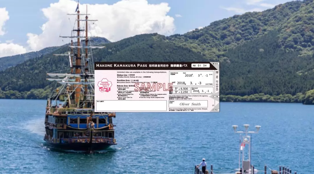 Hakone Kamakura 3-Day Pass Voucher