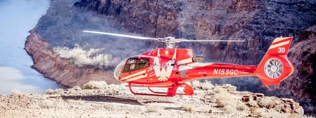 King of Canyons Helicopter Tour (with Landing) from Las Vegas