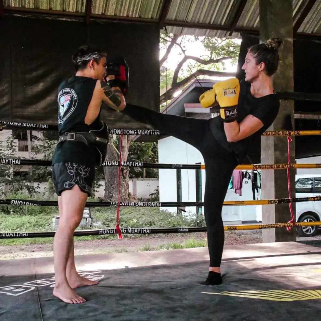 Hong Thong Muay Thai Class in Chiang Mai