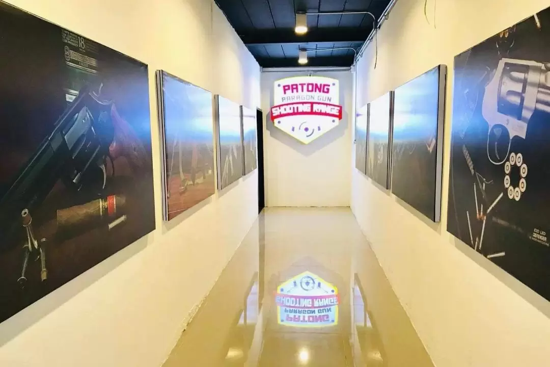 普吉島Patong Paragon Gun Shooting Range 射擊體驗