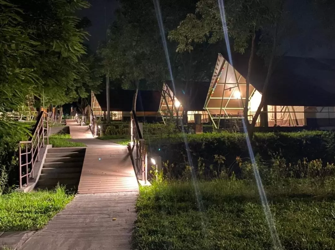 Camping in Changhua: Qingshui Nafang Hot Spring Luxury Camping Area