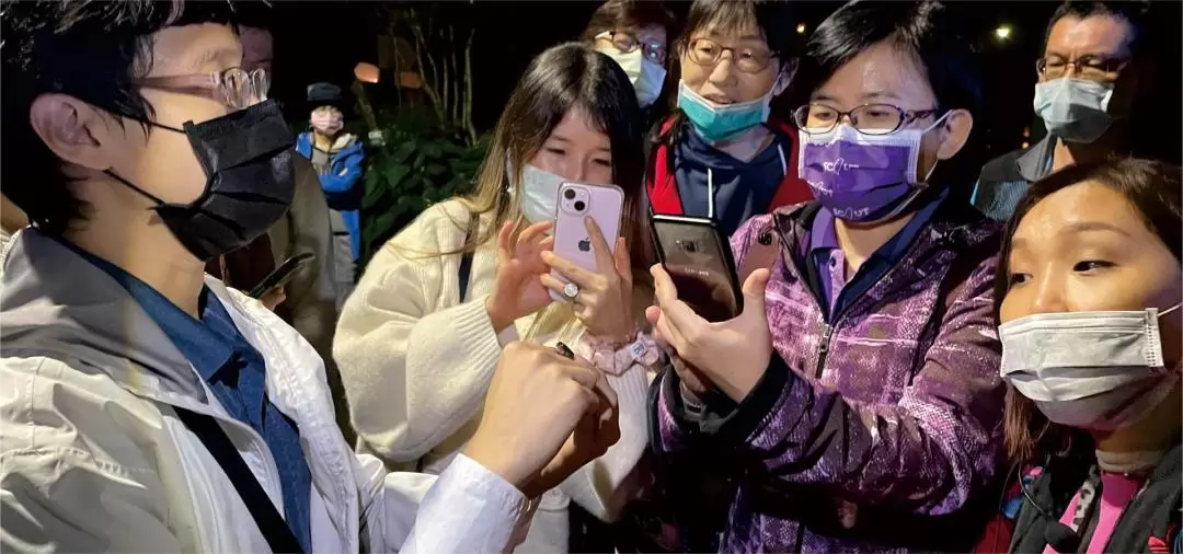 渓頭 生き物探索ナイトツアー（南投）