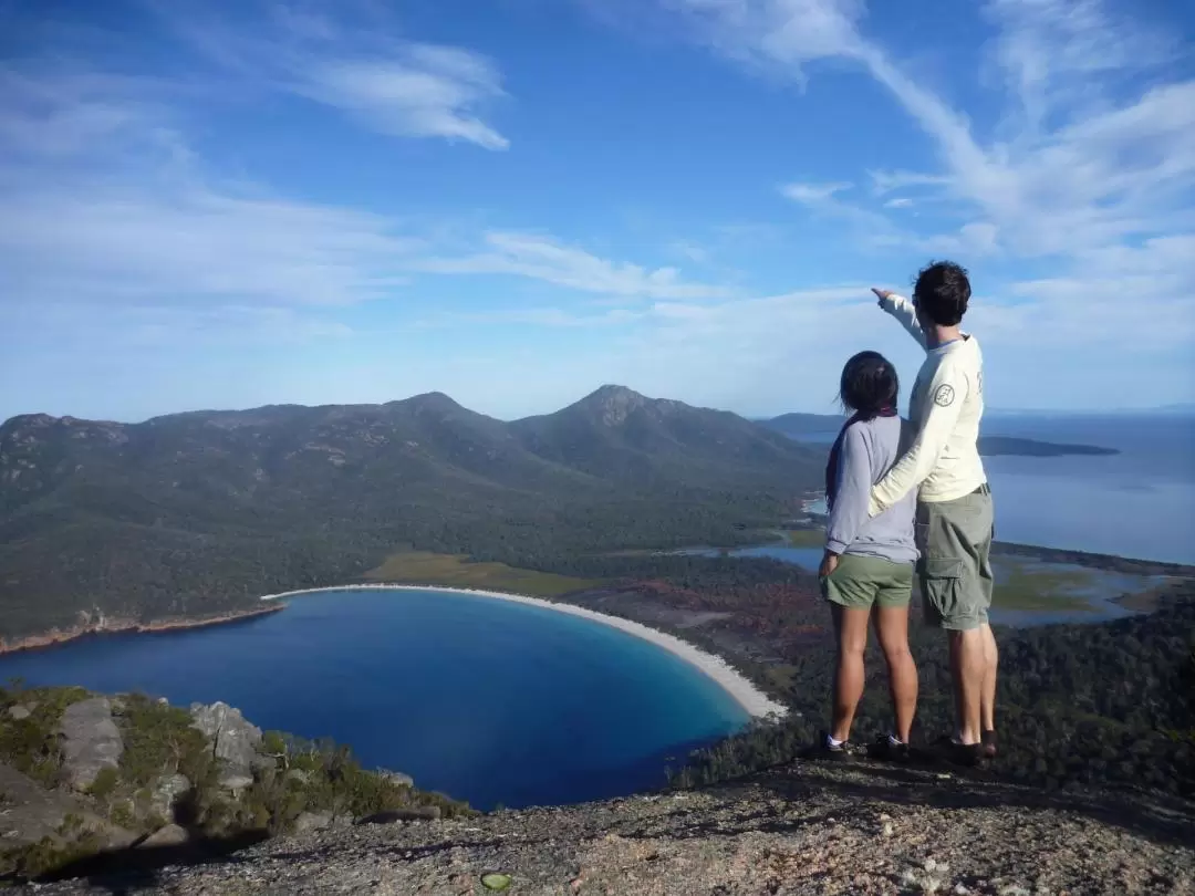 One-Way Launceston to Hobart Day Trip via Wineglass Bay