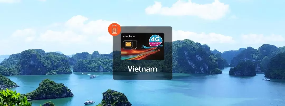 越南 4G 上網 SIM 卡（內排國際機場領取）