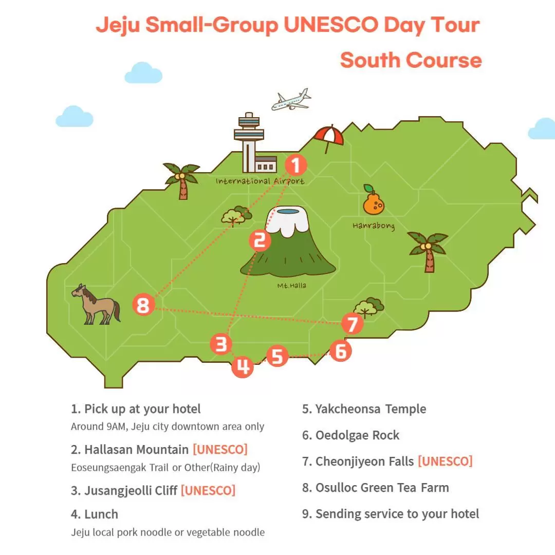 Jeju Island UNESCO Day Tour