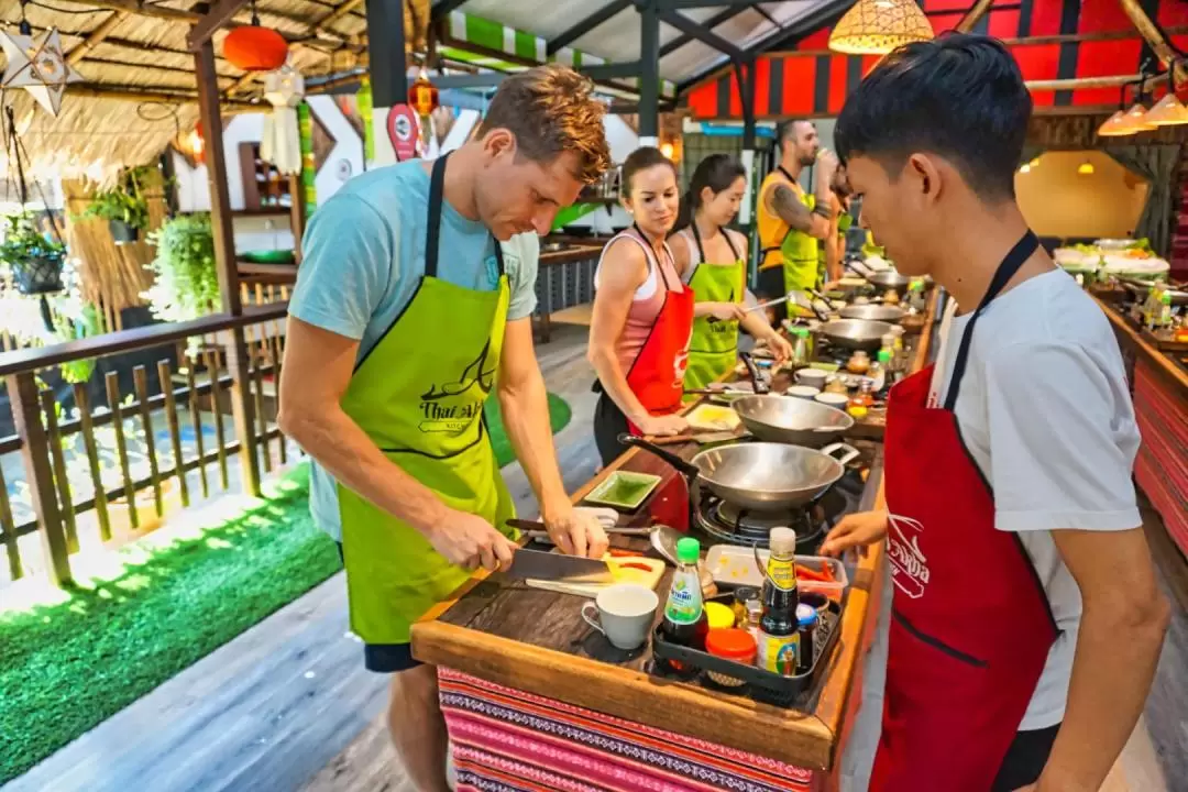 Thai Akha Kitchen Cooking Class & Local Market Tour