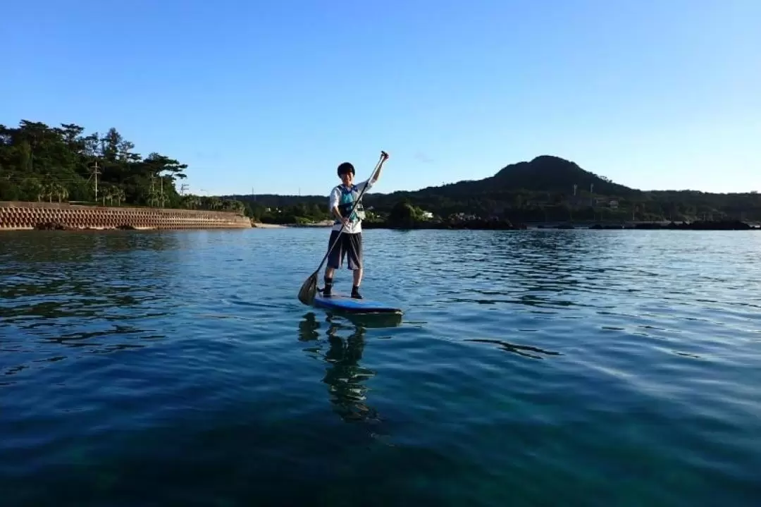 Sunset SUP Private Experience in Onna, Okinawa