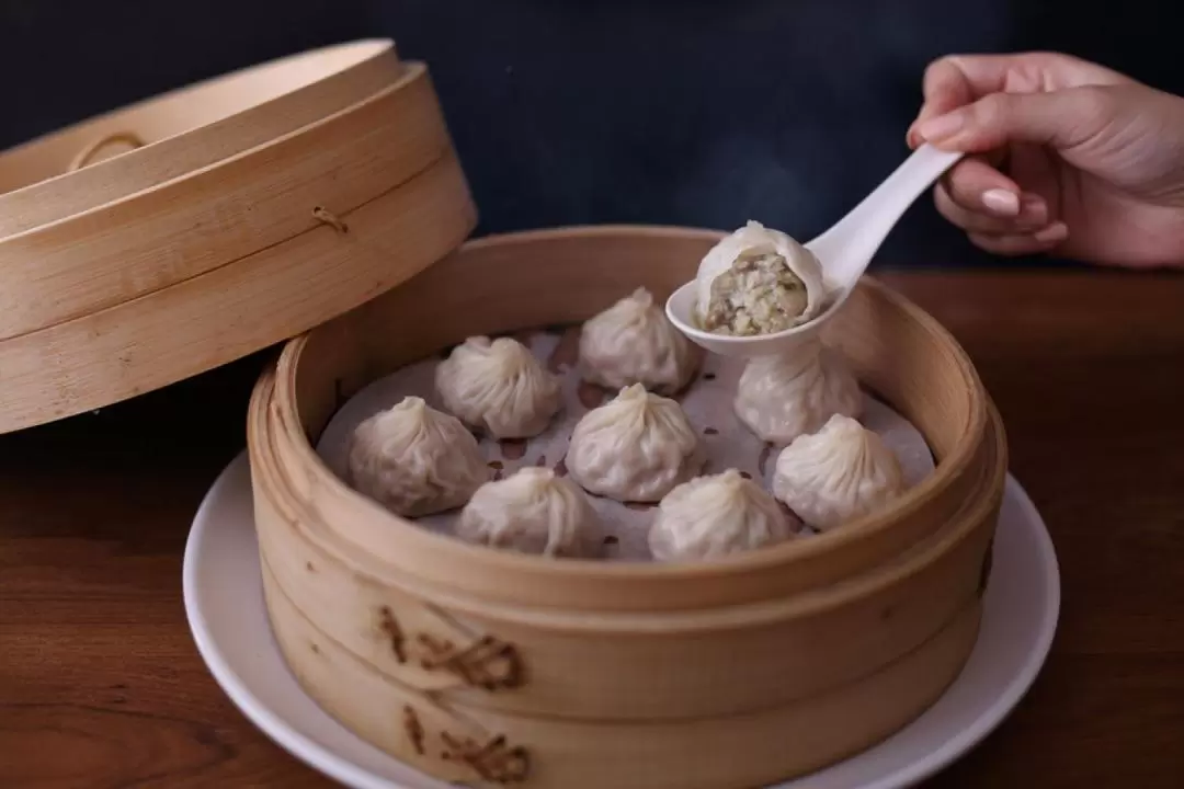 [Paper voucher] Hangzhou Xiao Long Bao (Minsheng Store) at MRT Zhongshan Intercity Station