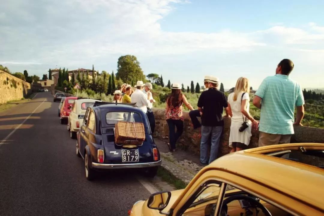 日帰りFiat500ツアー（フィレンツェ ）