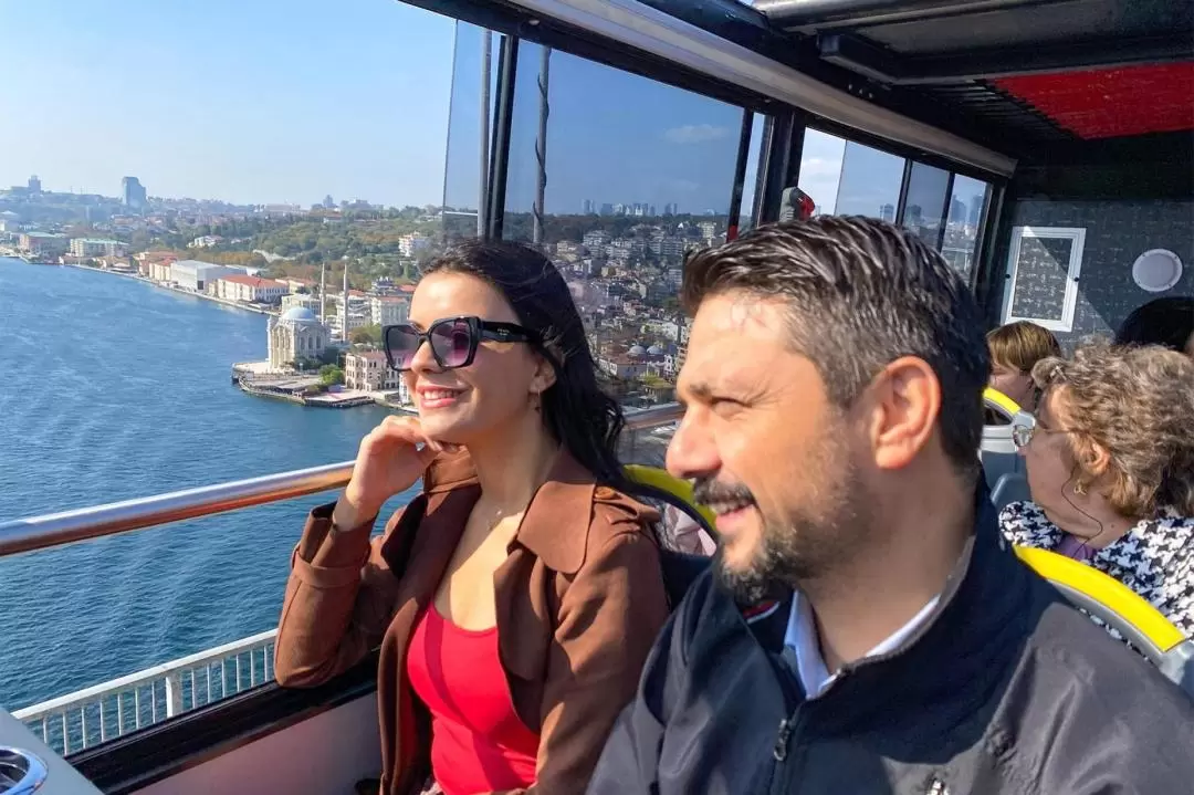 2 Days Sightseeing Combo: Hop on Hop Off Bus & Boat Tour in Istanbul