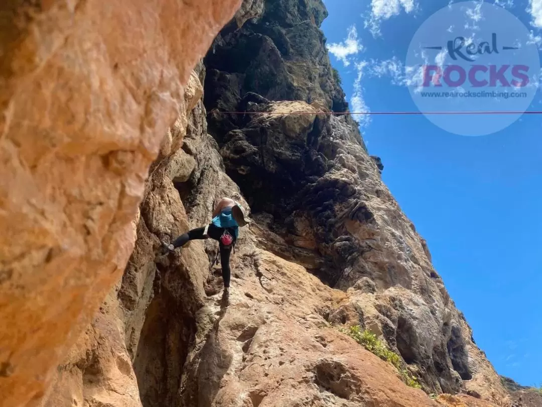 甲米攀巖課程（Real Rocks Climbing提供）