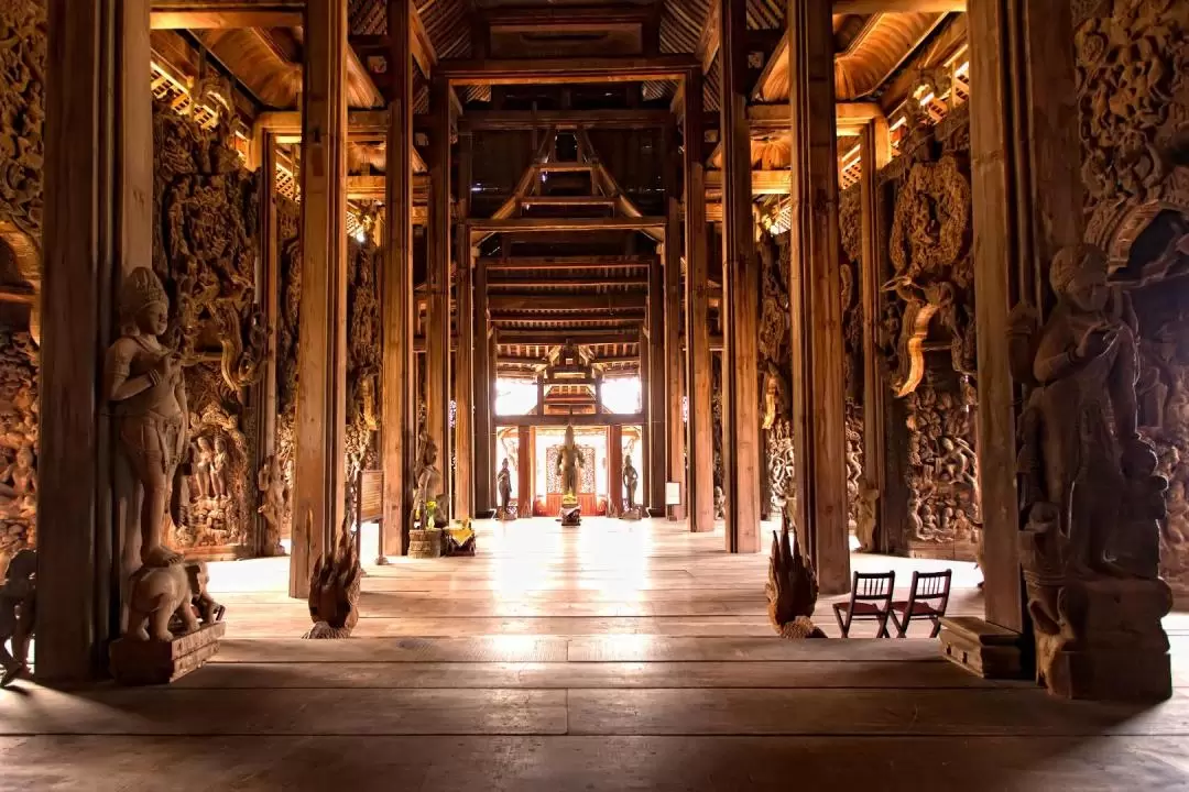 芭達雅IG景點半日遊：真理寺＆迷你暹羅小人國