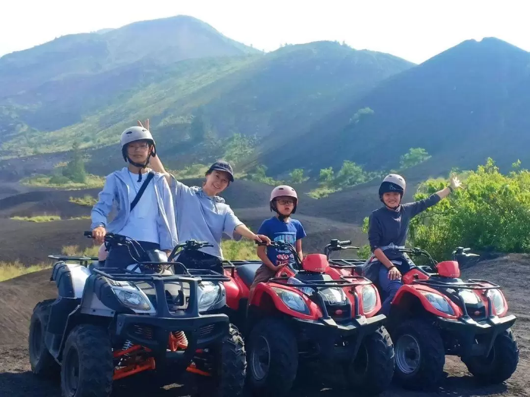 峇里島巴杜爾火山黑熔岩／日出 ATV 越野車體驗