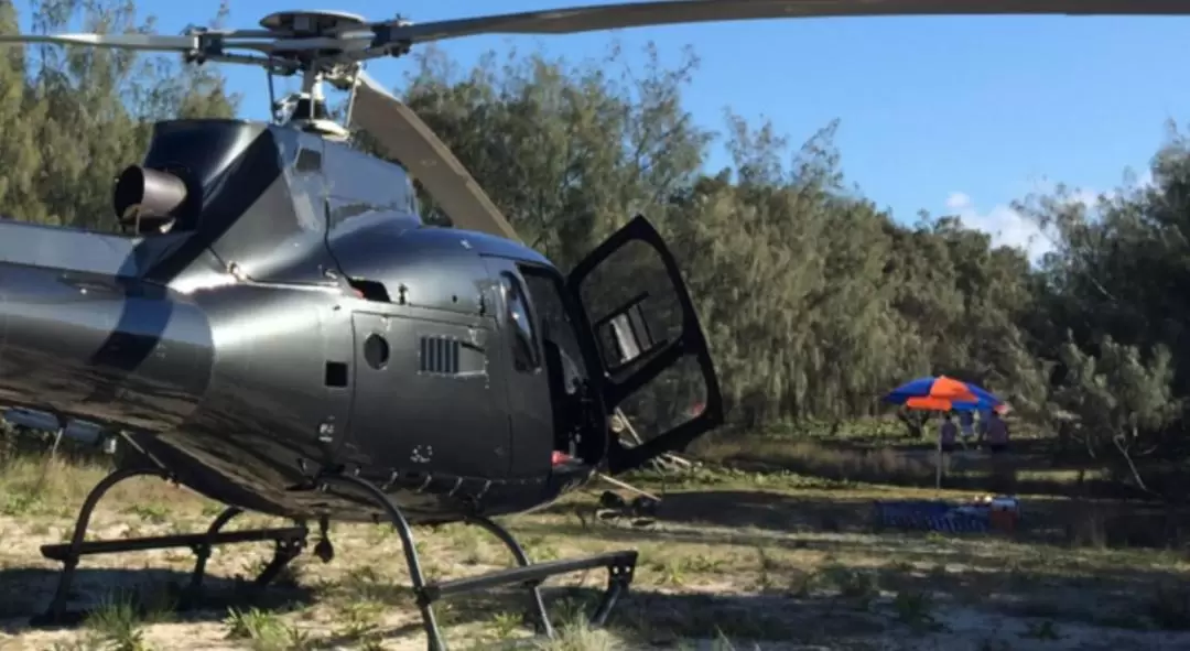 Scenic Helicopter Flight with Winery Picnic