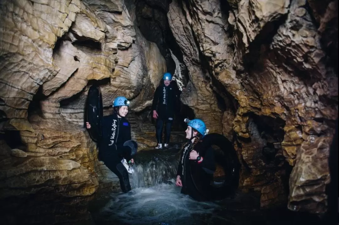 Private Black Abyss Ultimate Caving Experience from Auckland