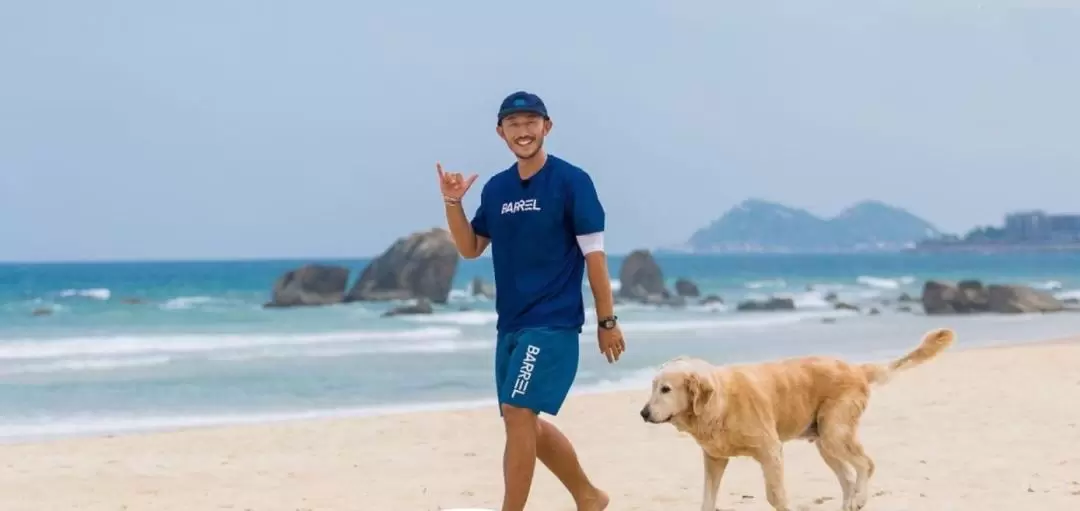 Wanning Shenzhou Peninsula & Shimei Bay surfing lessons on the east coast of Hainan South Island (available for purchase for beginners/entry-level/parent-child experience)