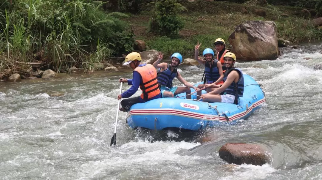 5KM Rafting, Zipline and ATV Adventure Tour from Phuket