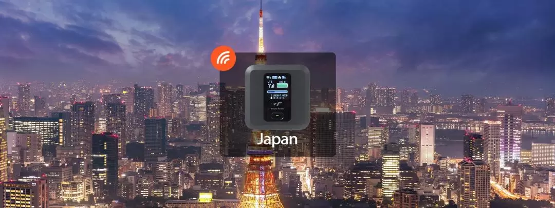 日本 4G LTE WiFi分享器 (日本配送) 