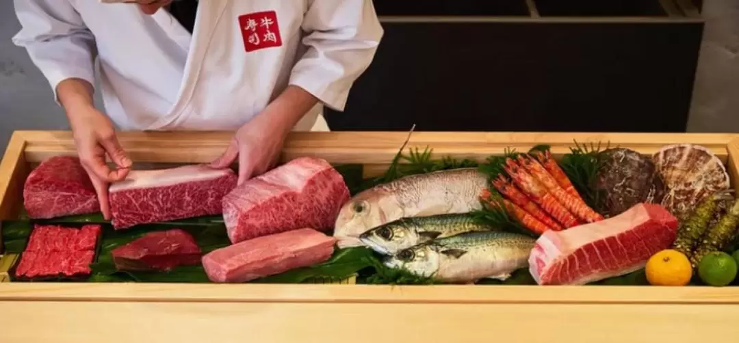 KINTAN RESTAURANT - Beef Sushi in Tokyo,Ginza