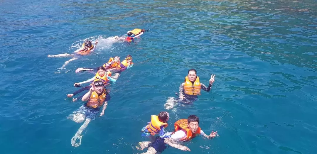 Deluxe Snorkeling Tour with Mud Bath at Merperle Hon Tam Nha Trang