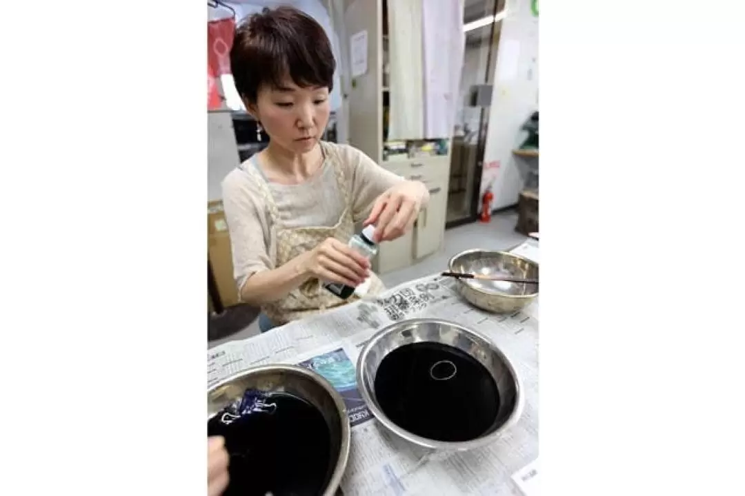 Tie-Dyeing Workshop by Yu Kobo Osaka Umeda