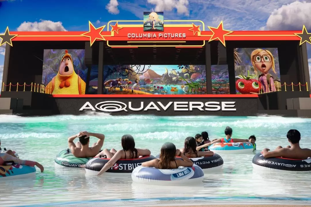 Columbia Pictures Aquaverse Waterpark Ticket in Pattaya