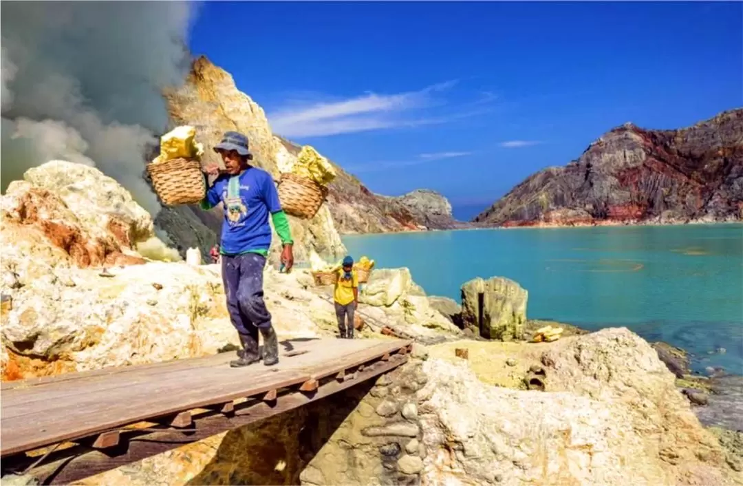 布羅莫火山 & 伊真火山3天2夜之旅（日惹出發）