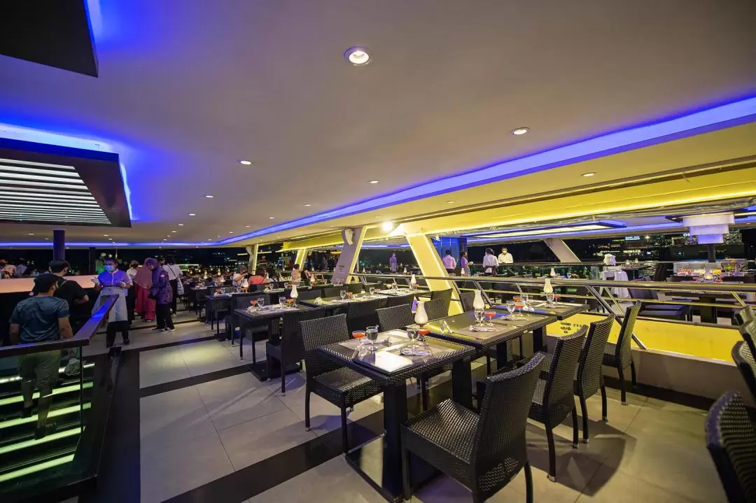 曼谷昭披耶公主號晚餐遊船（上層甲板座位）