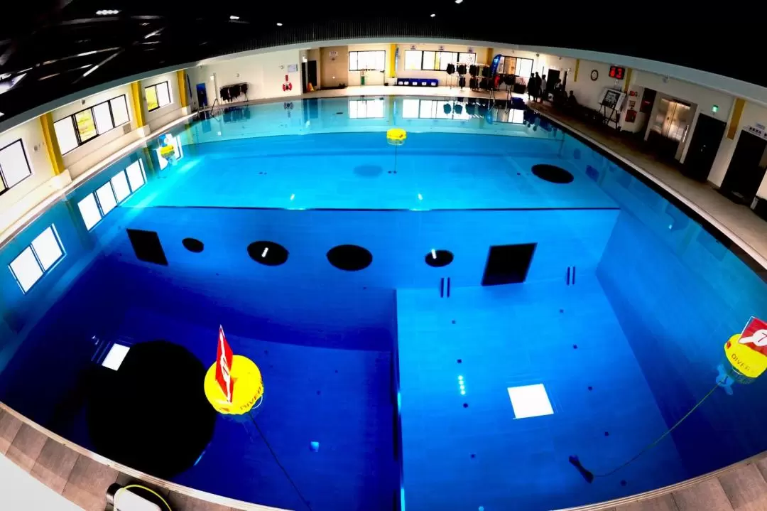 City Diving Asia Deepest Diving Pool in Taiwan