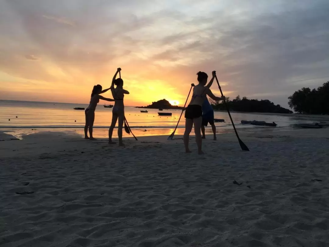 Sunrise Stand Up Paddleboard Yoga in Koh Samui