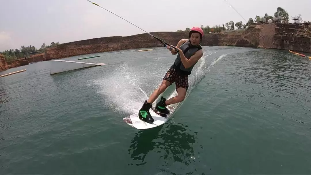 清邁Canyon Wake Park滑水體驗