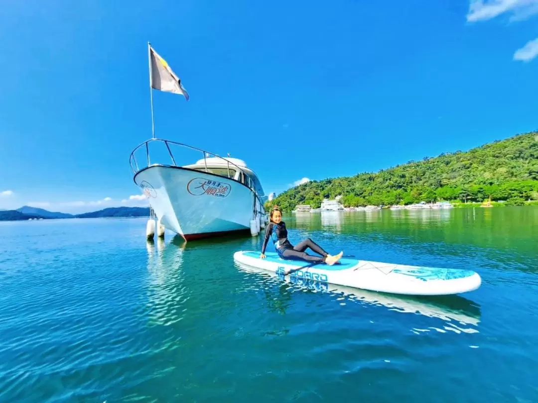 Sun Moon Lake Private Yacht and SUP Experience in Nantou