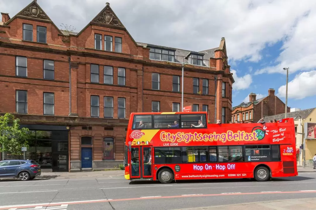 Belfast Hop-On Hop-Off City Sightseeing Bus Pass