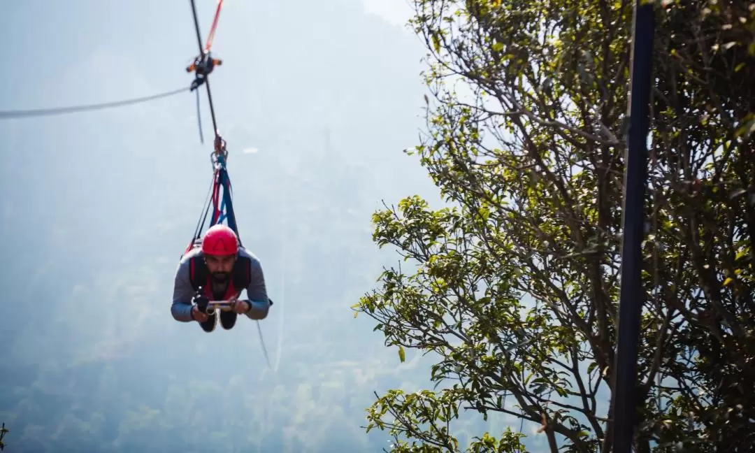 Dhulikhel Zip Line Experience from Kathmandu