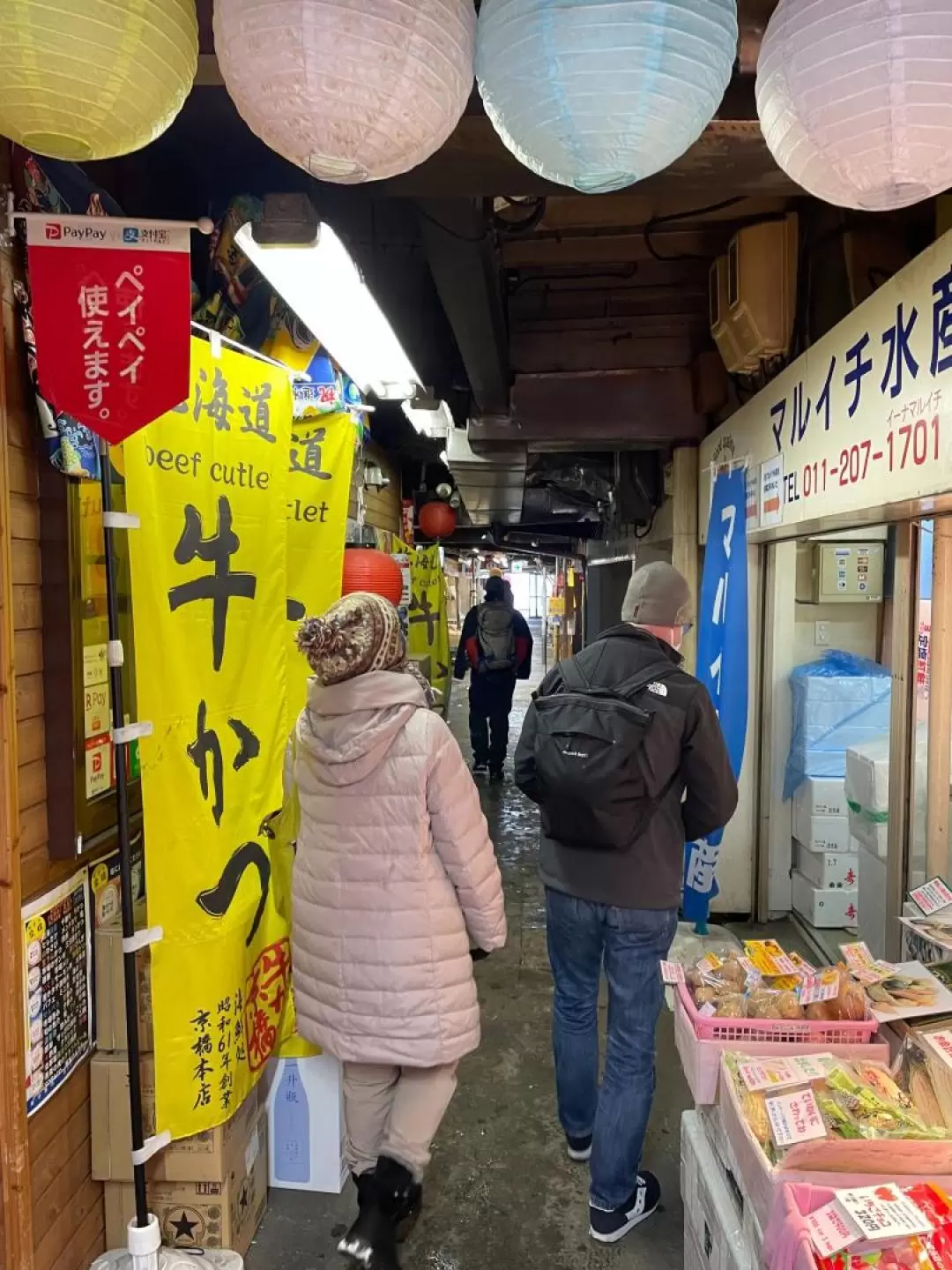 札幌二條市場 & 狸小路商店街探索