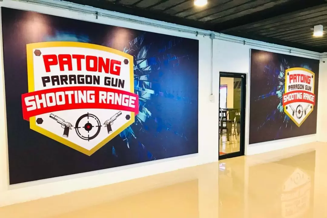 Patong Paragon Gun Shooting Range in Phuket