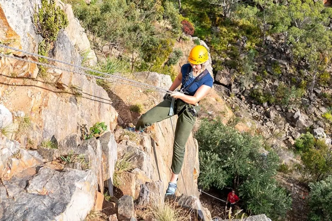 Rock Climb and Abseil Onkaparinga Experience