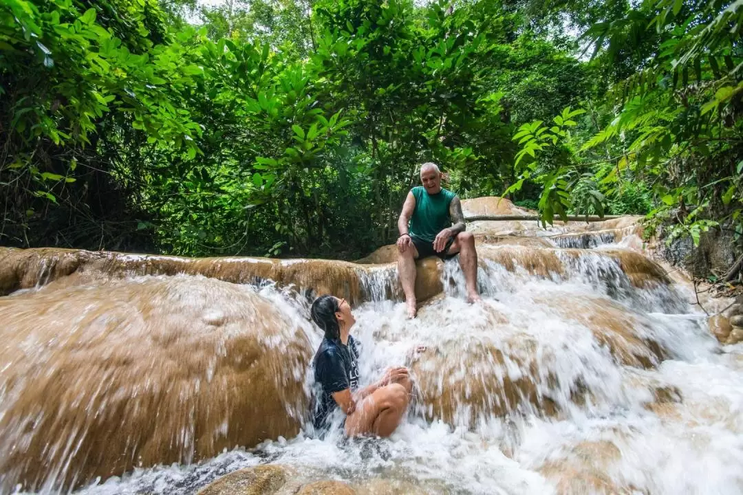 Sticky Waterfall Climbing Adventure in Chiang Mai