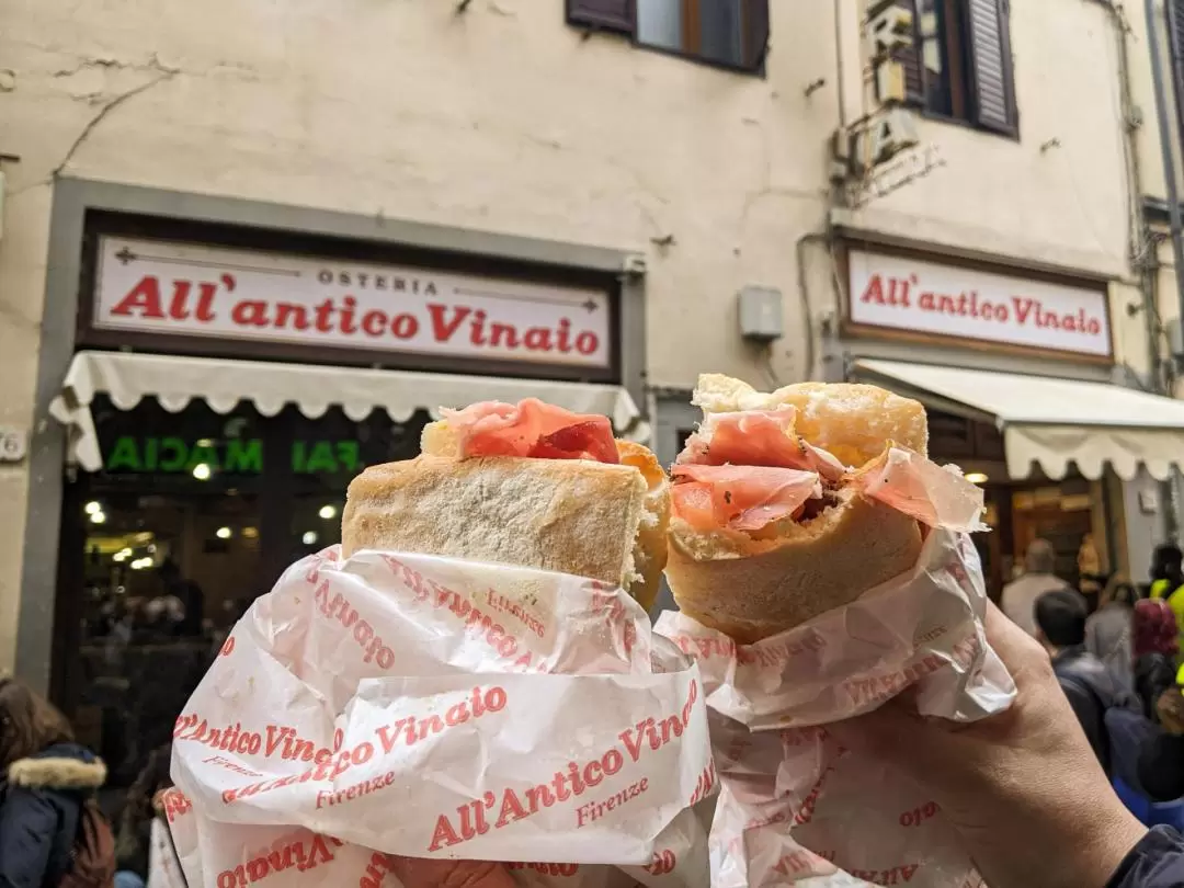 佛羅倫斯美食之旅（含 Antico Vinaio 餐廳免排隊入場）