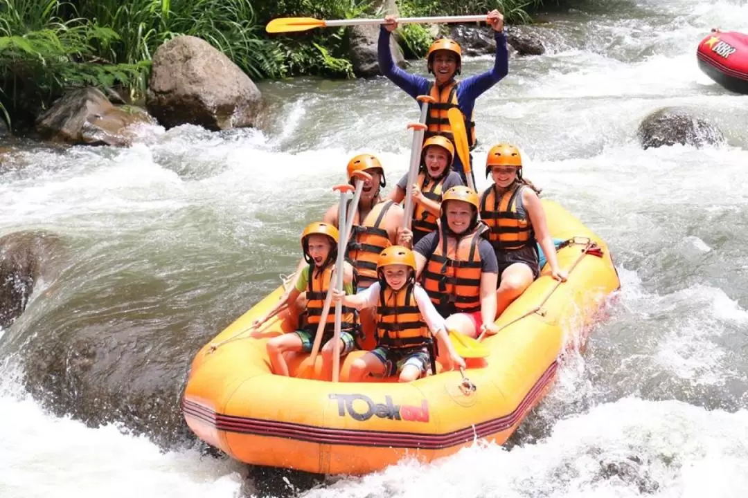 Ayung White Water Rafting and Ubud River Tubing Adventure in Bali by Toekad Adventure